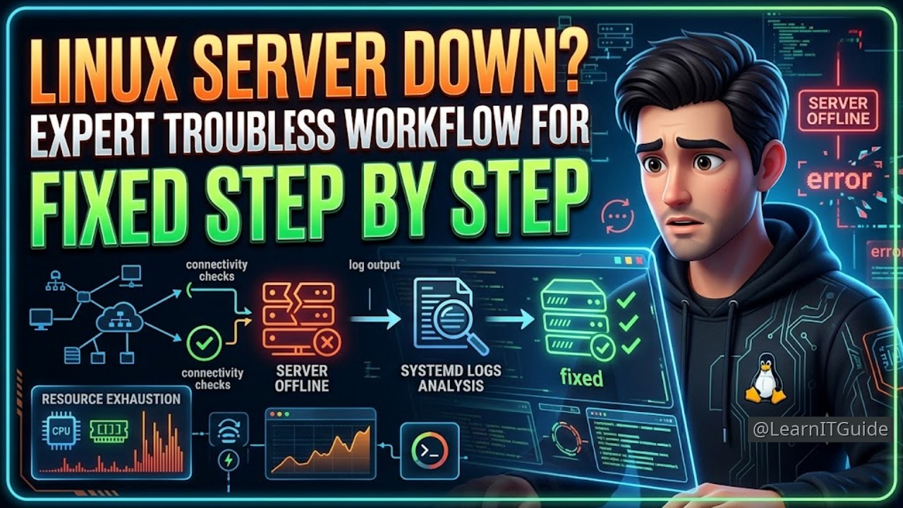 Linux Server Down? Expert Troubleshooting Workflow for 2026