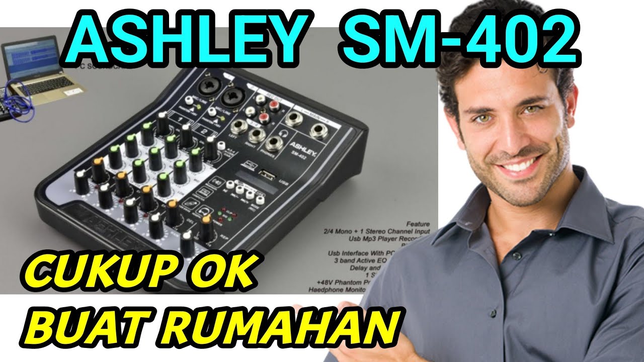 Ashley SM-402 Mixer Audio