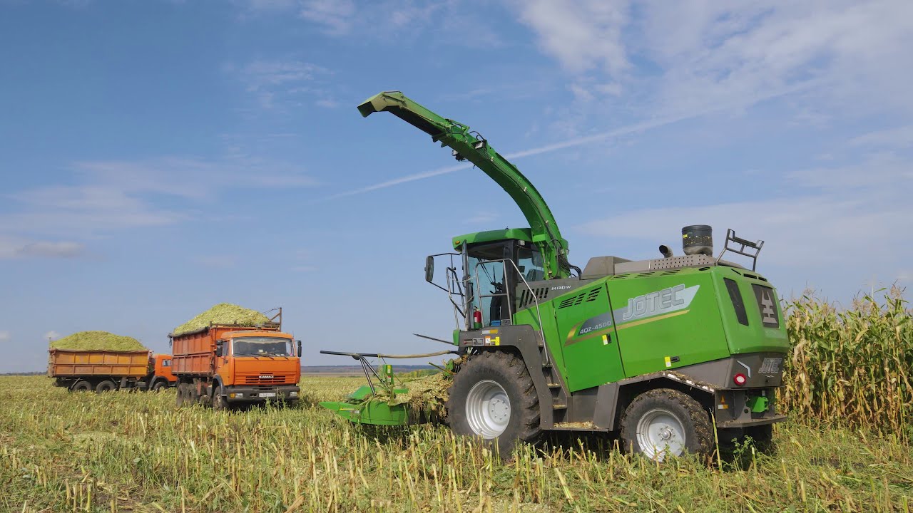 Испытания нового комбайна JOTEC 4QZ-4500