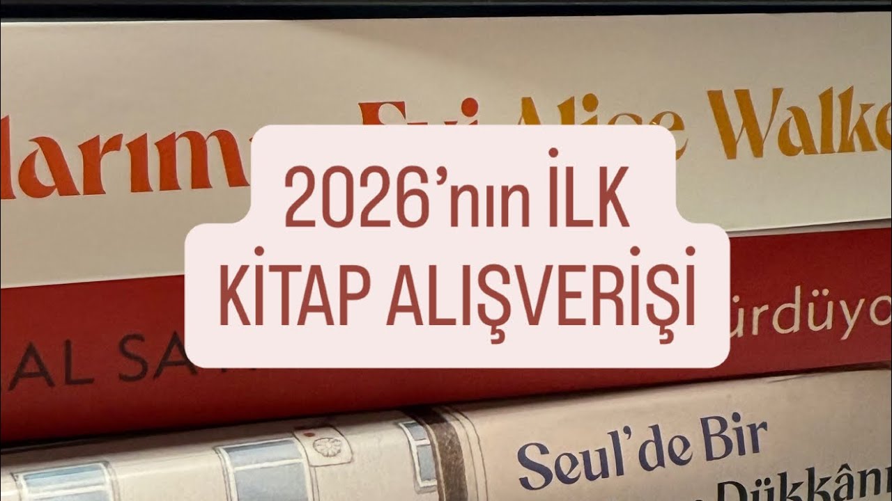 2026 yılının ilk kitap alışverişini yaptım. Siz de kitap görünce dayanamayanlardan mısınız?