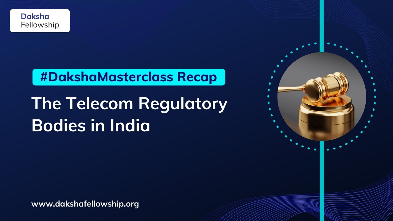 Telecom Regulatory bodies in India | TRAI | Department of Telecommunications | TDSAT | WPC