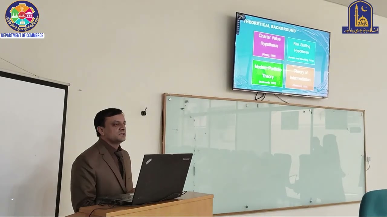 PhD Defense , Mr.Muzammil Khan Department of Commerce Islamia University of Bahawalpur.