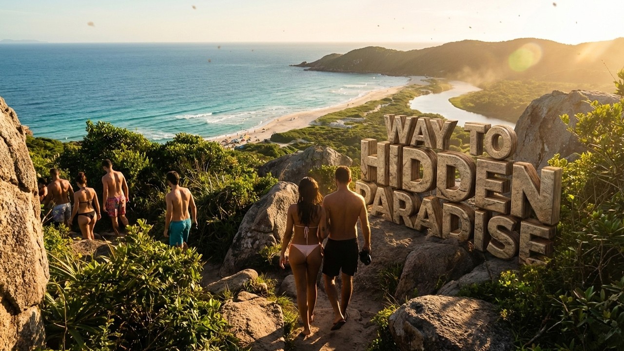 This Trail Ends at a Beautiful Beach 🇧🇷 | Guarda do Emba&uacute;