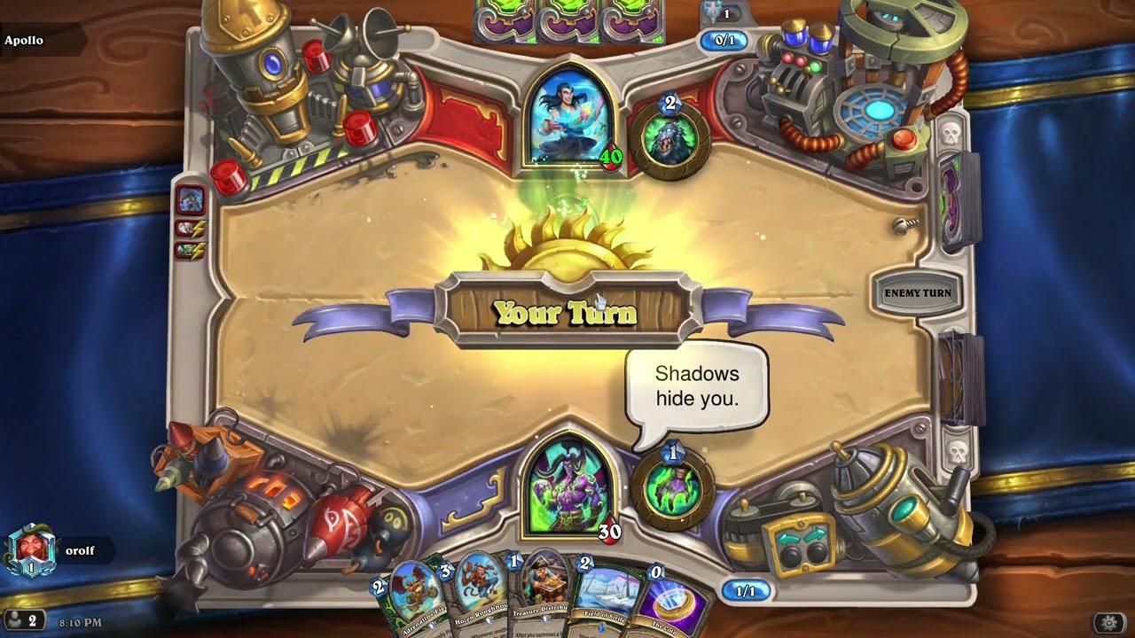 Orolf Hearthstone Demon Hunter Pirate Wild Legend Aggro Cataclysm pre release