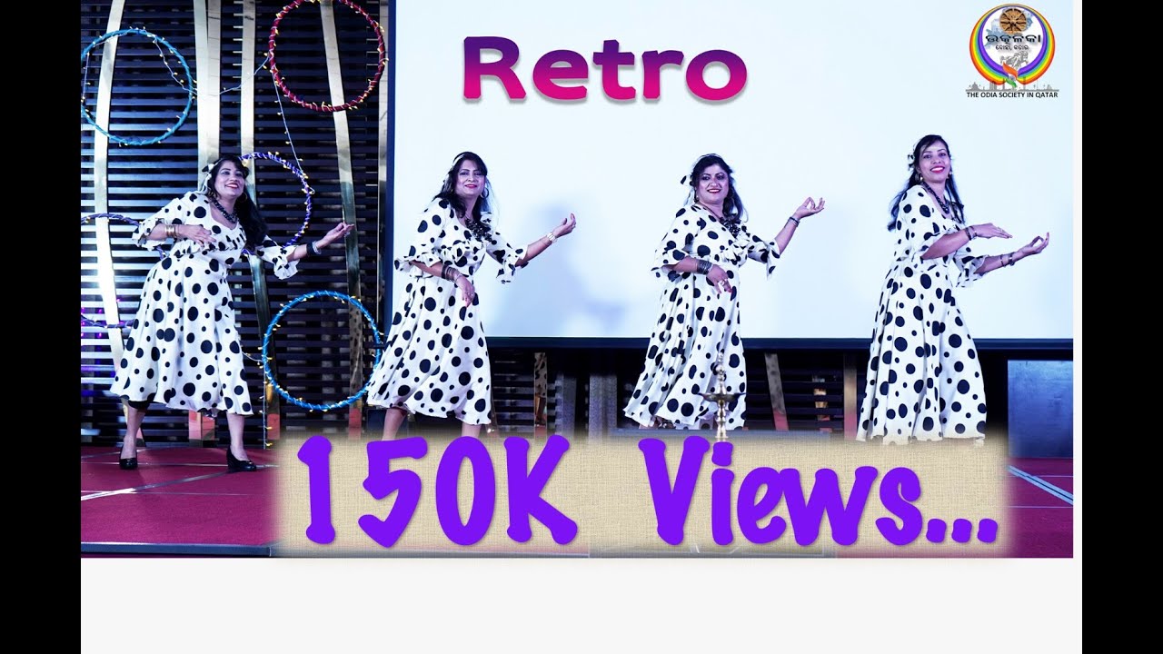 Retro Dance | Utkalika - Qatar | Deepavali 22 | Jaya & Team