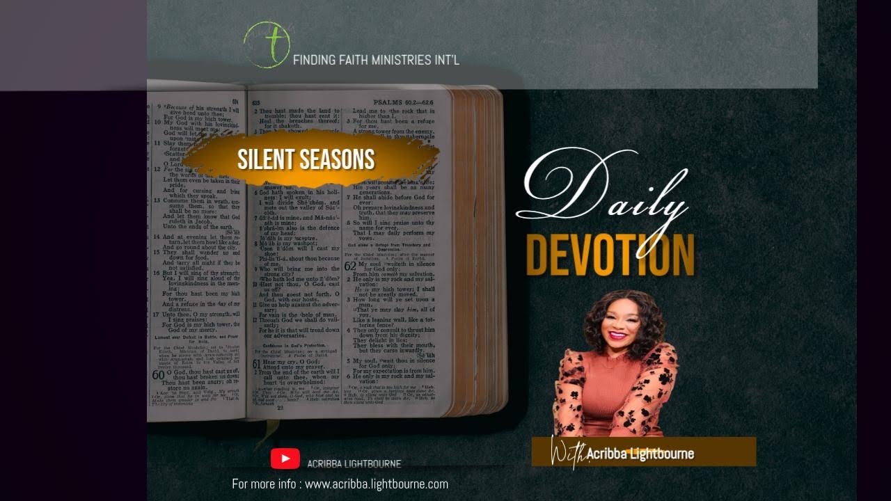 The Importance of Silence ~ #dailybread #scriptures #faith #devotions 