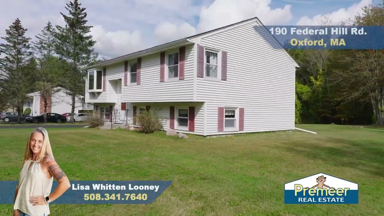 190 FEDERAL HILL RD, OXFORD, MA 01540:  Sweet 3 Bed Raised-Ranch on 8.66 Acres!