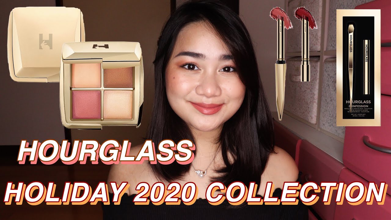 HOURGLASS HOLIDAY 2020 COLLECTION LIMITED EDITION AMBIENT LIGHTING MINI AND CONFESSION LIPSTICK DUO♡