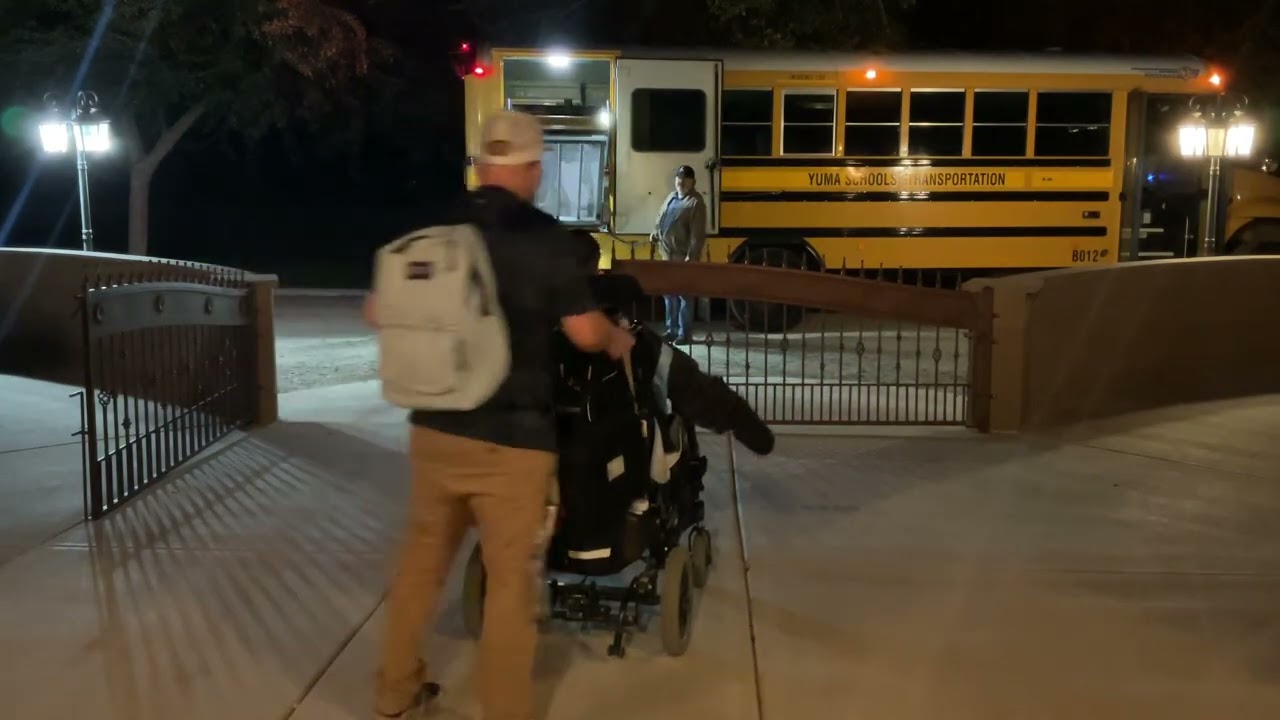 Carter school bus ride “From the bus stop to First Period” kinda day