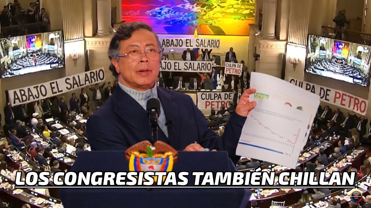 LOS CONGRESISTAS TAMBI&Eacute;N LLORAN POR LA PRIMA Y POR CULPA DE PETRO 😂 Lomastrinado 4K