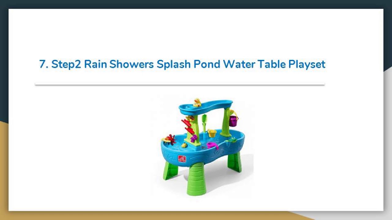 Top 10 Best Water Table for Kids Review 2019