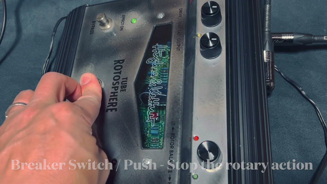 HUGHES & KETTNER Tube Rotosphere - Sound Check 【魔法の箱研究所】
