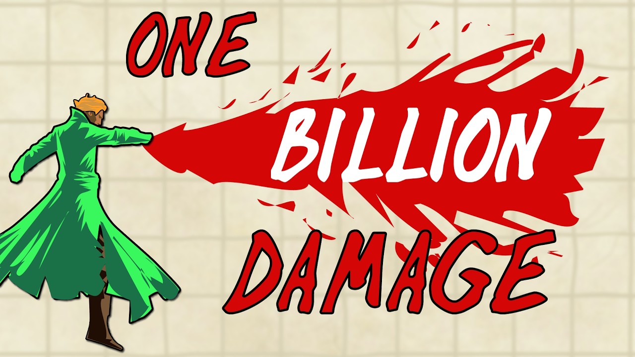 The MAX Damage ONE Player Can Do in a Turn in D&D