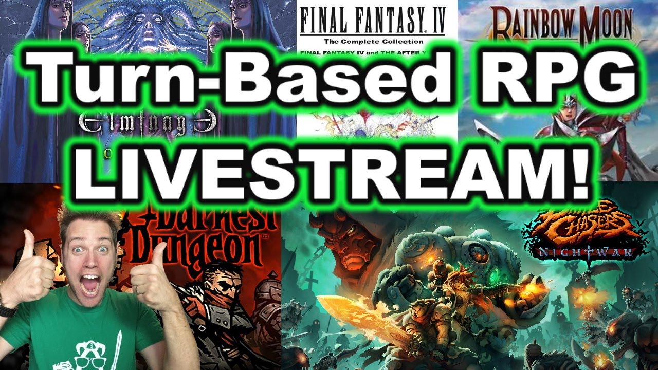 Turn-Based RPG Livestream, Friday August 6th, 5pm-9pm Pacific