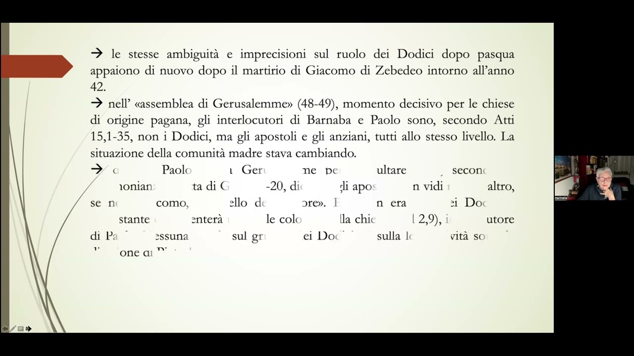 5' Lezione A Parlar con Giustina 