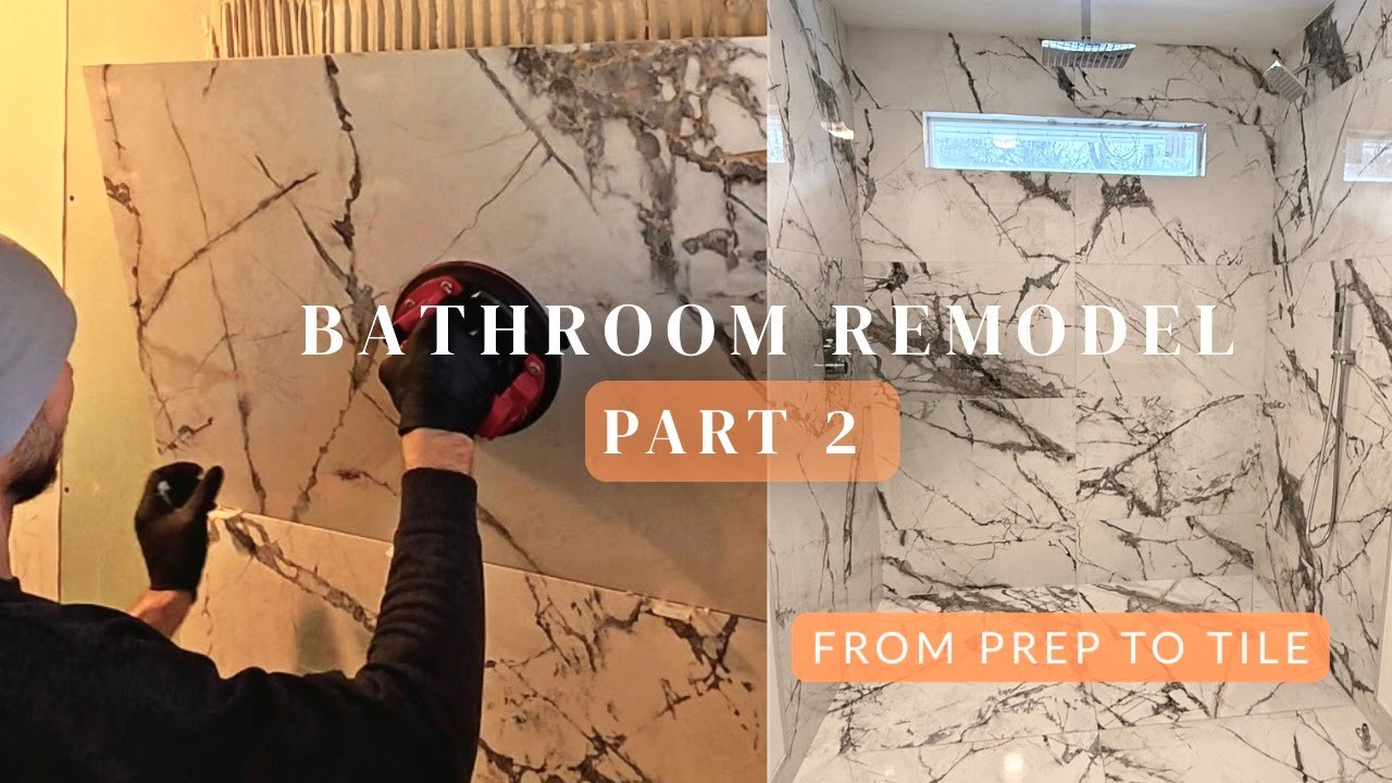 Bathroom Remodel – Part 2 | Tile Prep & Installation