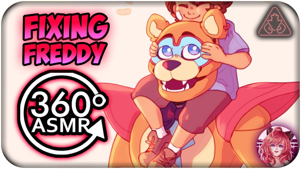 Fixing Glamrock Freddy~ [360º VR ASMR] | FNAF: Security Breach 360 VR