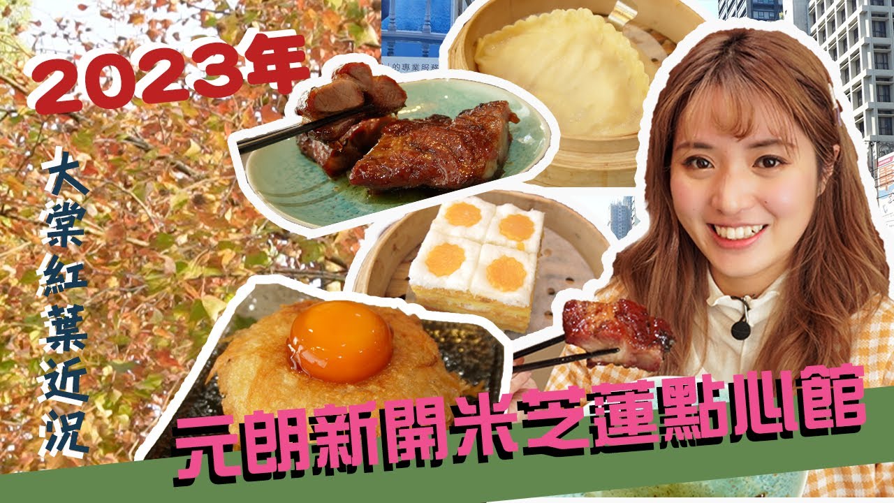 元朗一日遊｜新開米芝蓮點心館尋懷舊點心 古法千層糕煎糯米雞一試難忘 $65灌湯餃貴絕全元朗 到底味道如何？偽日本紅葉勝地大棠2023年最新紅葉近況（附交通方法）#Bil式旅行團 #打卡bil