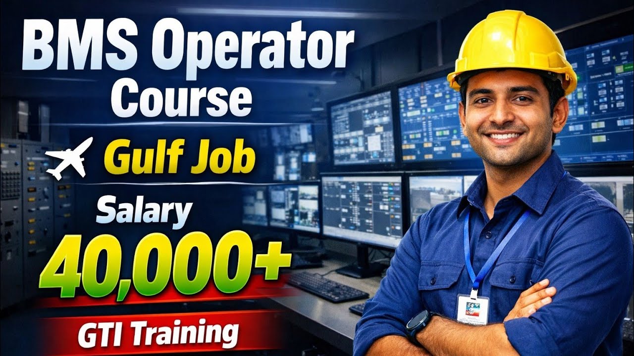 BMS Operator Course से Gulf Job | Salary 40,000+ | GTI Training