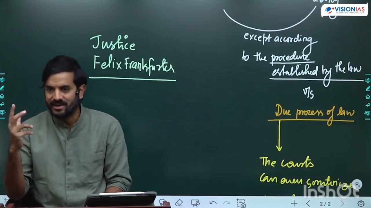 Why INDIA ends up taking PROCEDURE ESTABLISH BY LAW and not DUE PROCESS OF LAW