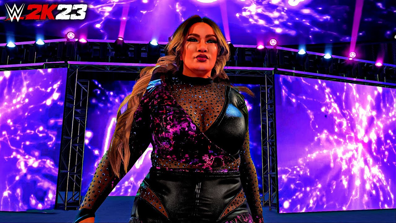 WWE 2K23: Nia Jax '23 Character Model / Graphics Pack | WWE2K23 Mods