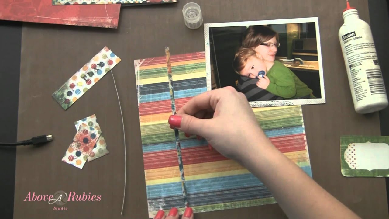 How to Scrapbook 8x8 Layouts