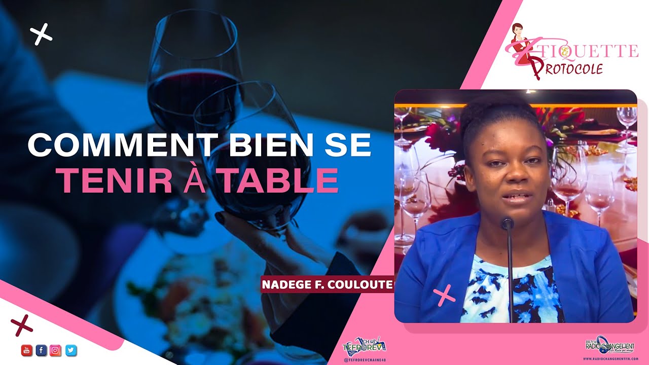 Comment bien se tenir &agrave; table ?