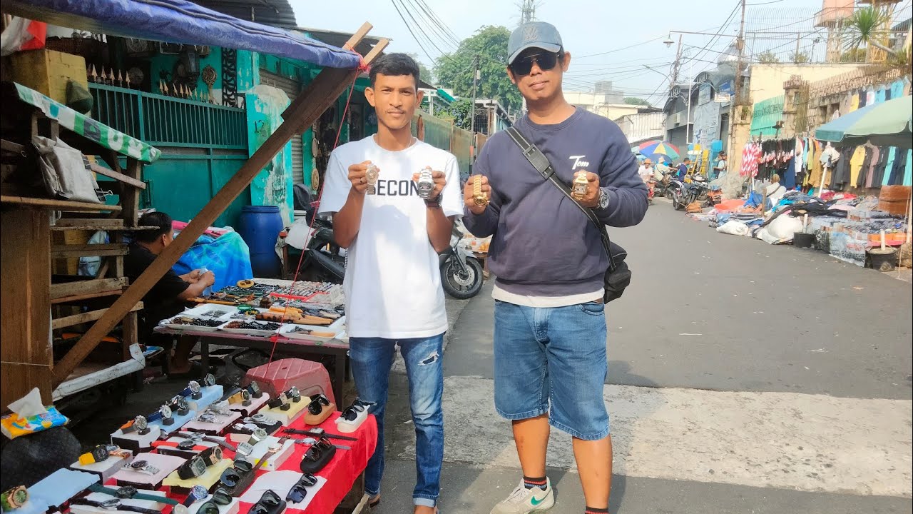 DI OBRAL JAM KEREN MODEL TERBARU ‼️ ADA DI PASAR LOAK JATINEGARA || BANG BAGUS