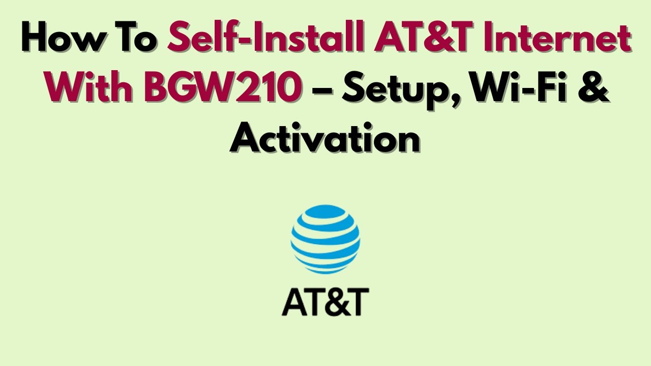 Как самостоятельно установить интернет от AT&T с помощью BGW210 (2026) &ndash; настройка, Wi-Fi и актив...