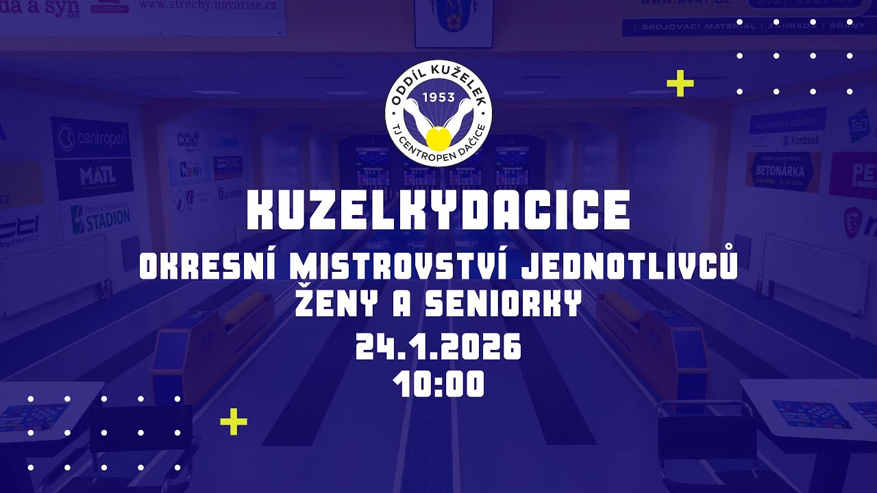 Mistrovství okresu J.Hradec 2026 - ženy, seniorky