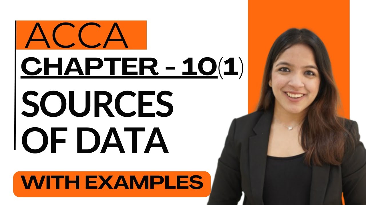 Chapter 10 (1)  Sources & Types of Data | Internal vs Externa RUCHI GOYAL MA ACCA