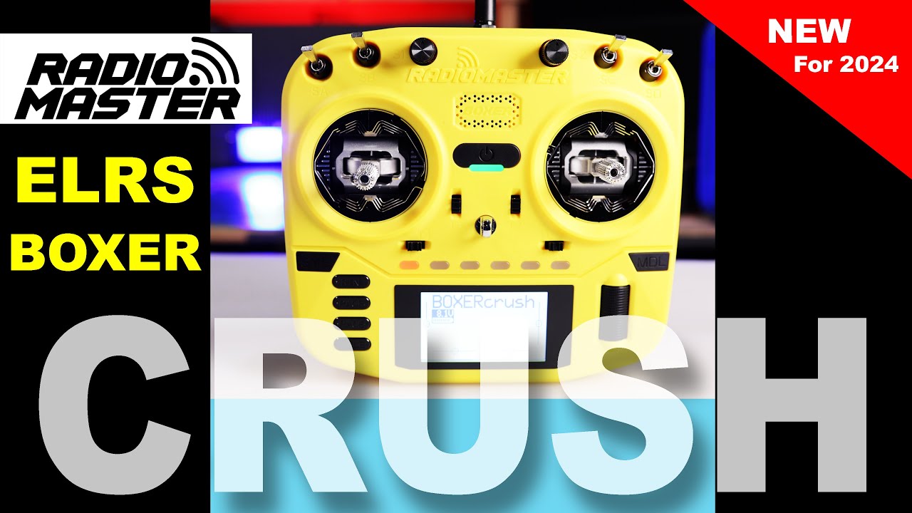 Обзор нового RadioMaster BOXER Crush!