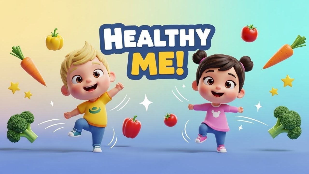 Daily Kids Workout Song! 💪 Healthy Me Fun Fitness Routine for Toddlers