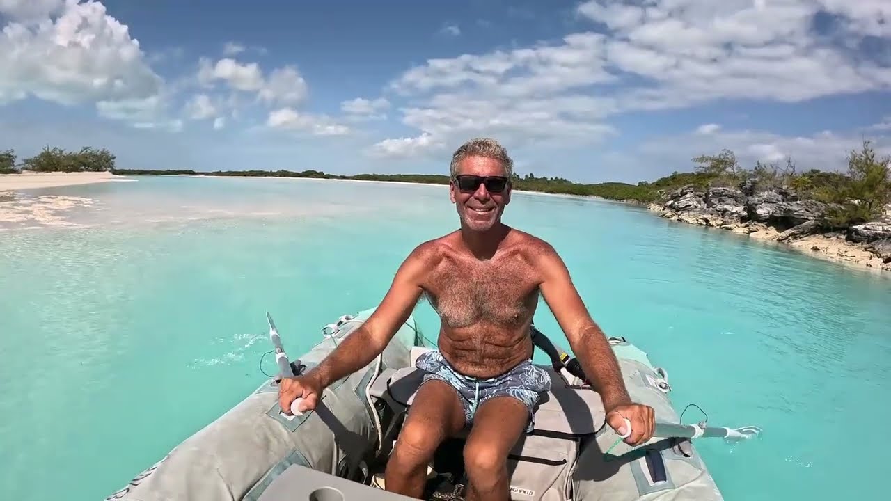 Ep 27 BEST of Exuma 3 BAHAMAS Living our dream and cost to cruise for March | sharks in the Harbour?