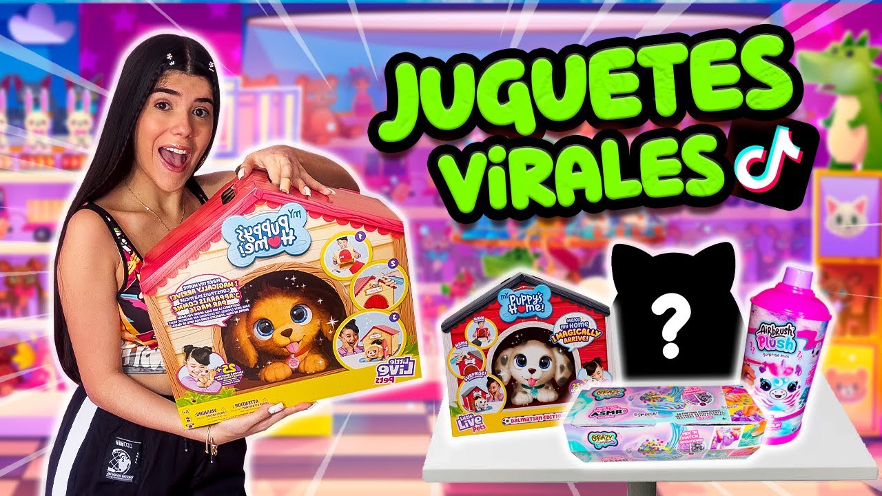 PROBANDO JUGUETES VIRALES de TIKTOK (Son literalmente M&Aacute;GICOS)😱 | Ani Cat😻