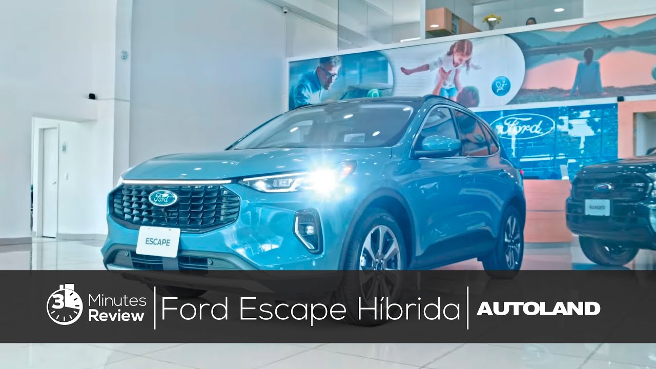 Ford Escape Completamente Híbrida #3MinutesReview
