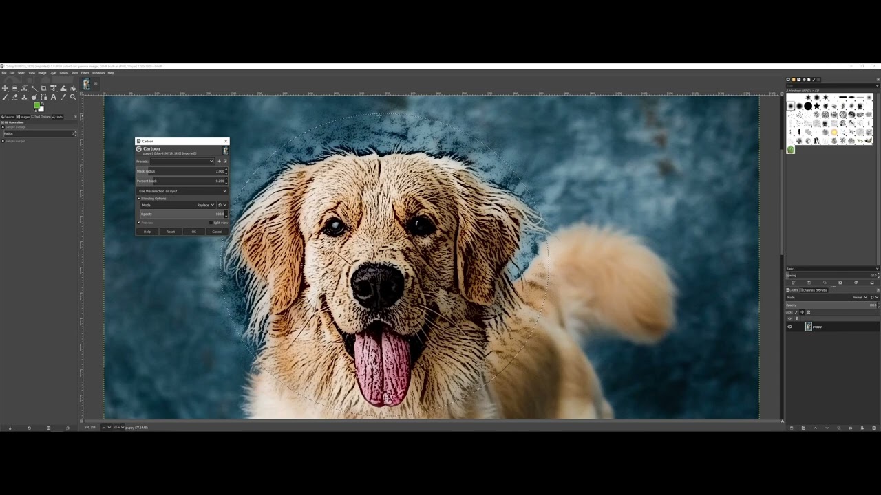 GIMP: Overview of Filters