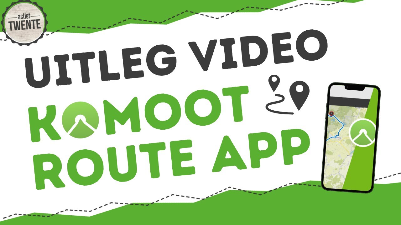 Uitlegfilmpje Komoot Route-App - Actief Twente