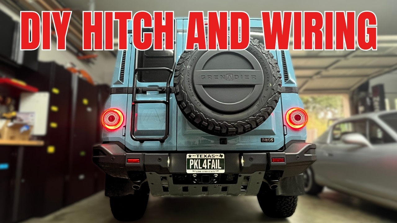 DIY Trailer Hitch and Wiring For The Ineos Grenadier