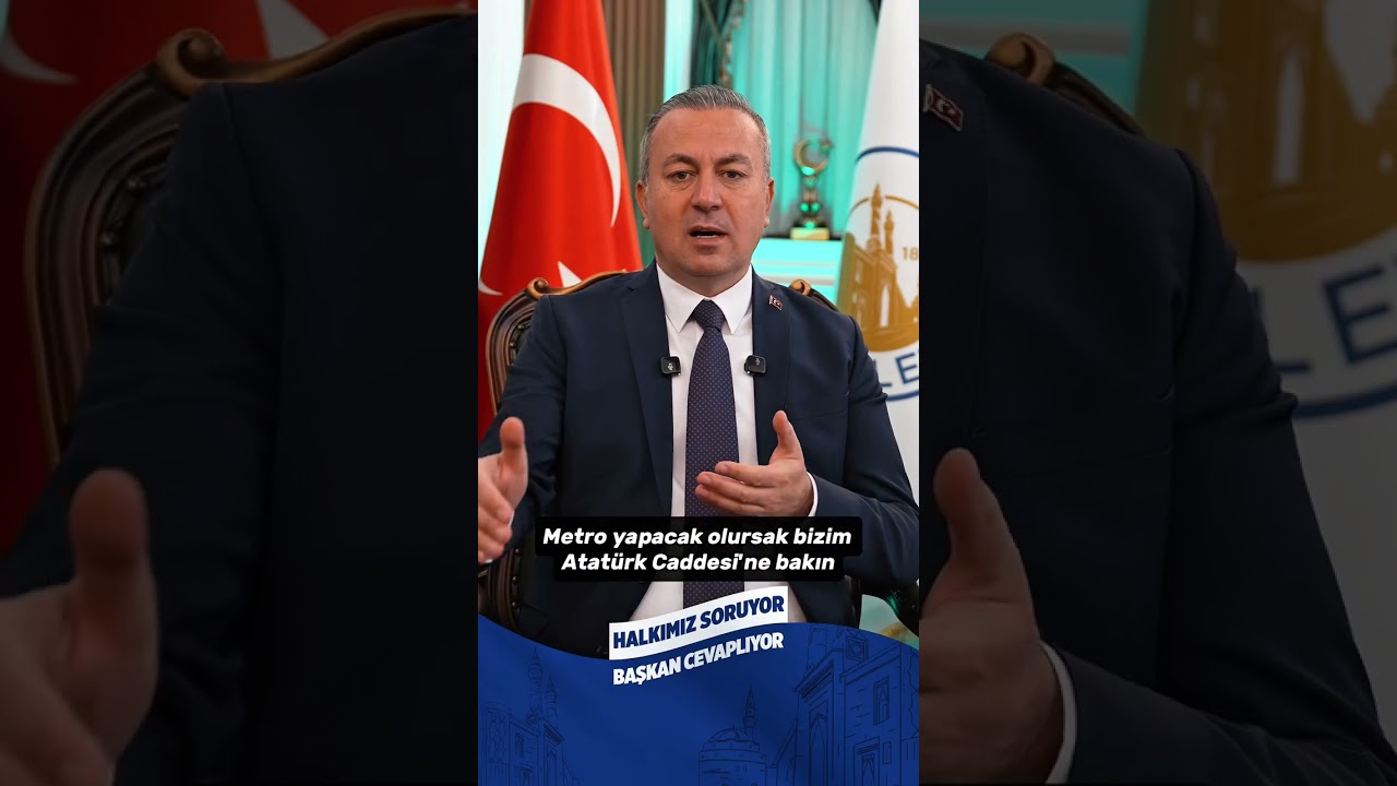 🗣️ Halkımız soruyor, Başkanımız cevaplıyor… Sivas'a metro yapabilir misiniz?