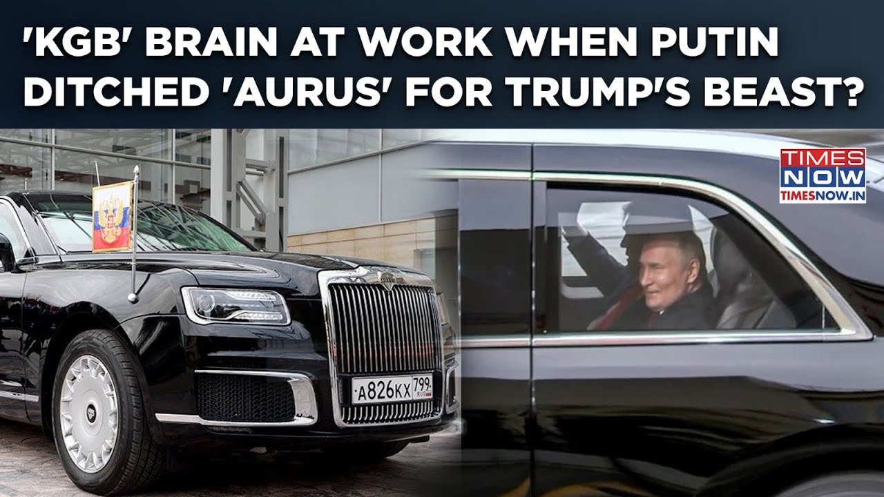 Putin's 'KGB' Move? Russia President Skipped 'Aurus' For Trump's 'Beast': Chilling Message To US?