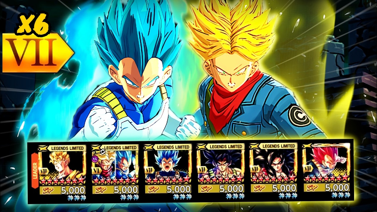 WHOPPING 6X ZENKAI BUFFS FOR THE GREATEST ZENKAI EVER!!! (Dragon Ball LEGENDS)