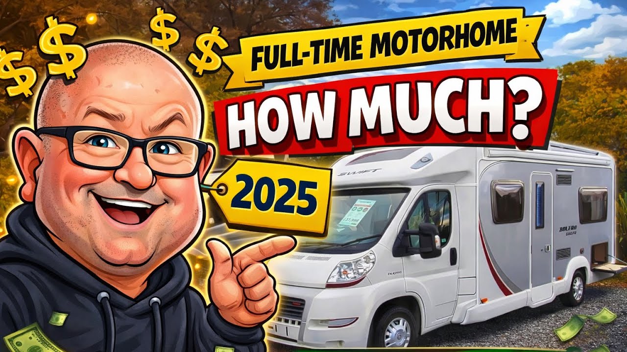 The REAL COST of living FULL TIME in a Motorhome