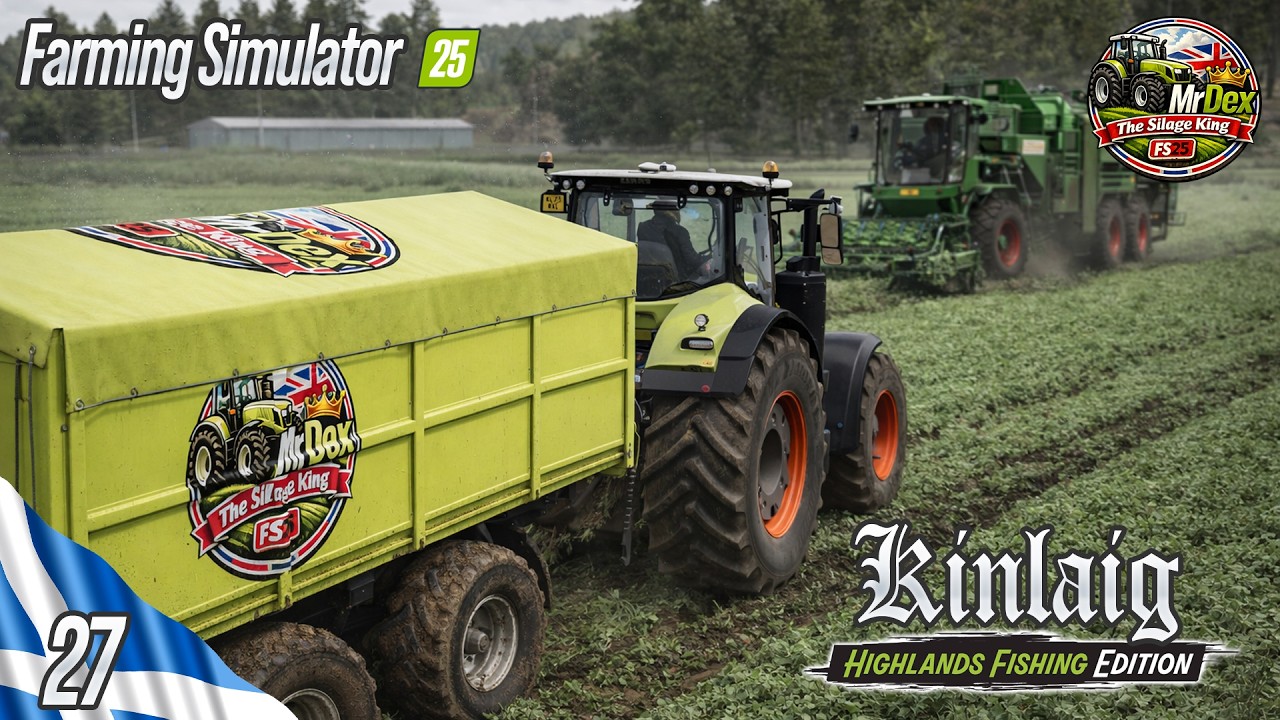 Kinlaig Highlands Fishing: Episode 27: Racing the Rain! Grade A Harvest Decisions