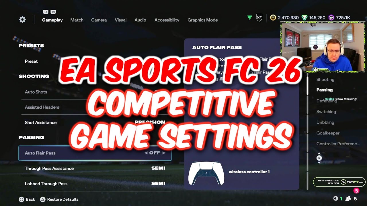 Get Better With These Competitive EA Sports FC 26 Game Settings
