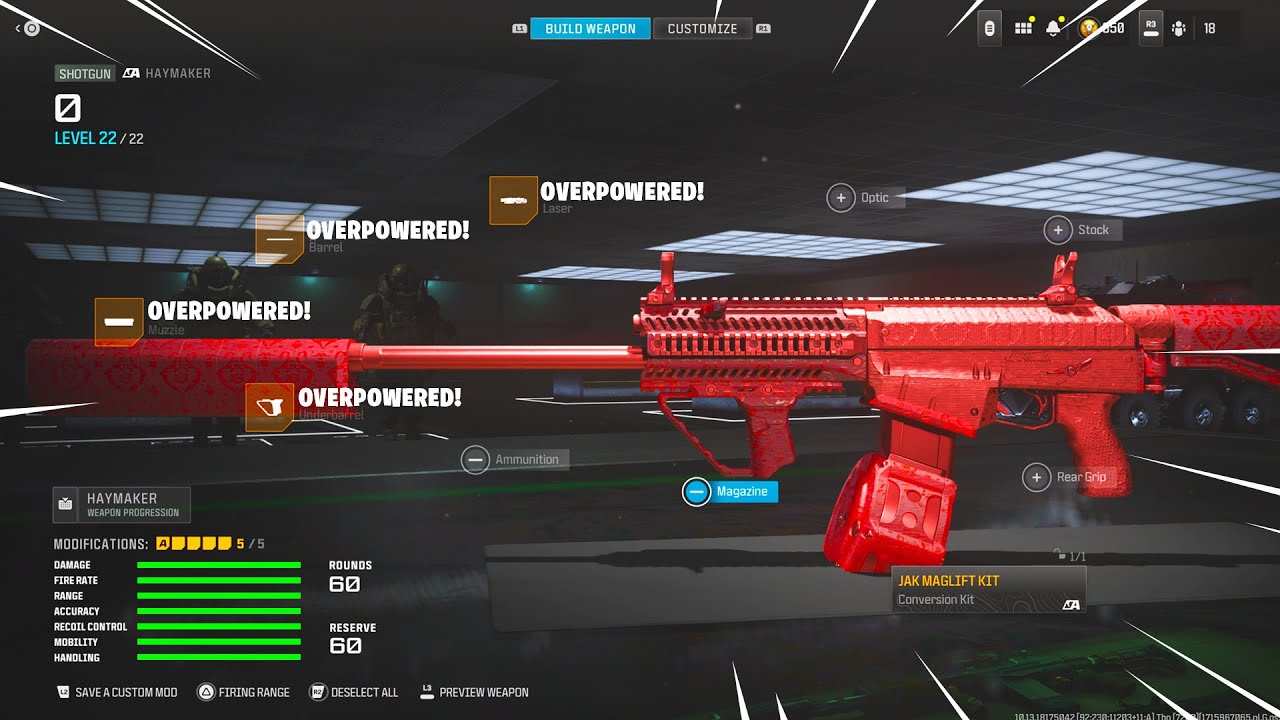 #1 HAYMAKER Loadout in MW3! (Best Haymaker Class Setup)