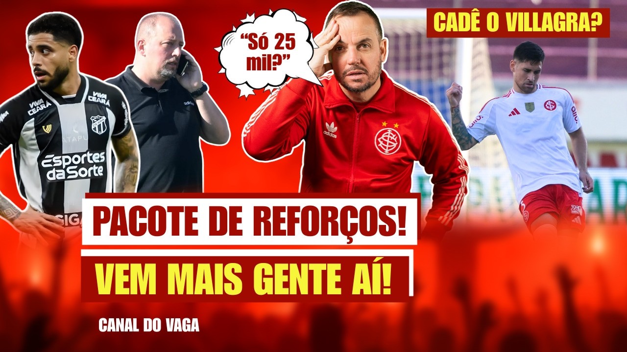 PACOTE DE REFORÇOS VEM AÍ! MAIS UM NOME MUITO PRÓXIMO! | CADÊ O VILLAGRA? | SÓ 25???? TEM QUE LOTAR!