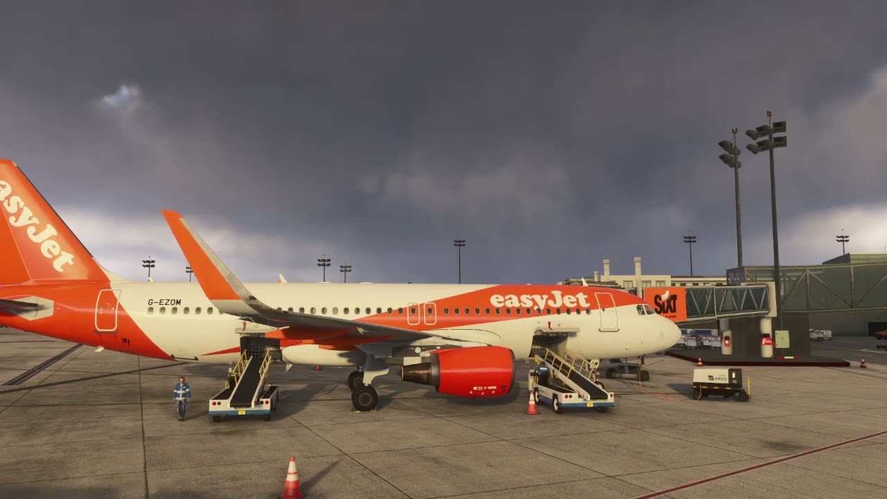 [FR] Easyjet virtuel ( BORDEAUX/ LILLE ) - ( FENIX A320 )