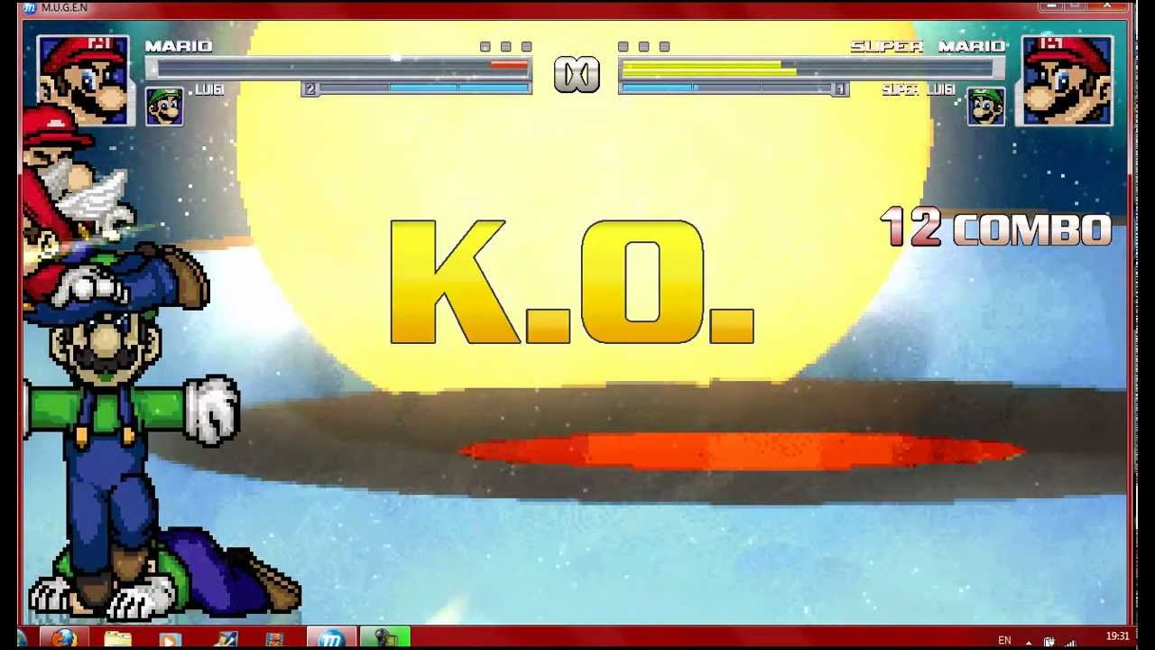 Mugen Orochi Homer's Mario Bros vs SM853's Mario Bros
