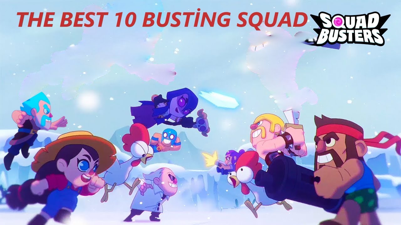 Squad Busters:  The BEST 10 Top Enemy Eliminations ! 🏆💣 #squadbusters